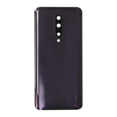 Back Glass with Camera Lens OnePlus 7 Pro Mirror Gray Aftermarket Replacement