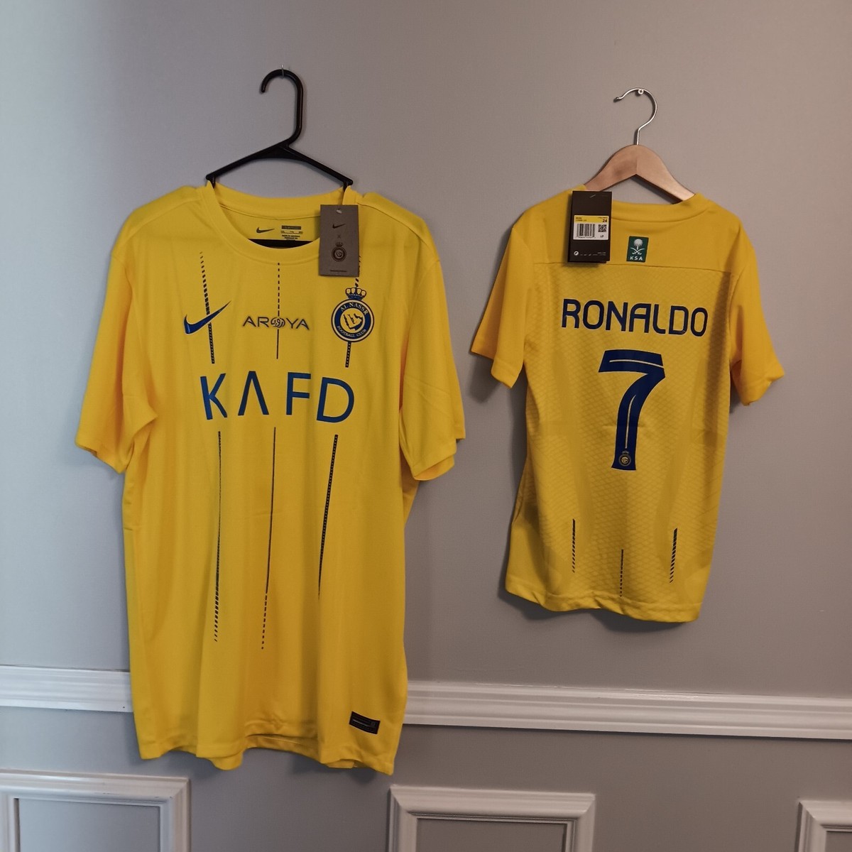Adidas Al Nassr Cristiano Ronaldo #7 Home Authentic Jersey
