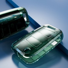 Transparent Fob Case Cover For Vw Volkswagen Golf Gti Remote Flip Key 3 4 Button