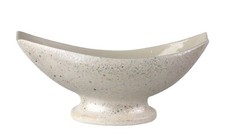 Maddux metà secolo circa n. Ciotola consolle mezzaluna panna con macchie colorate 129