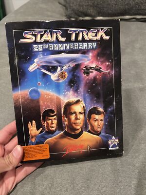 Star Trek Vintage Computer Game 25th Anniversary Adventure PC DOS 2.1 Interplay