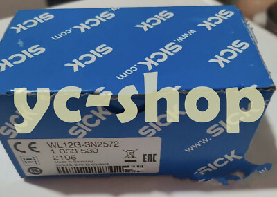 NEW SICK WL12G-3V2572S02 Photoelectric sensors Fast Shipping via FedEx or DHL