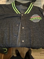 Nickelodeon Teenage Mutant Ninja Turtles 2015 Letterman Varsity Jacket Sz 2XL