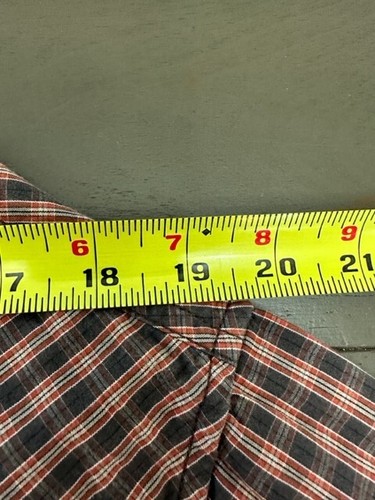 Levi’s kariertes Button Down Western Hemd XL weiß Perlen Druckknöpfe Langarm - Bild 10 von 13