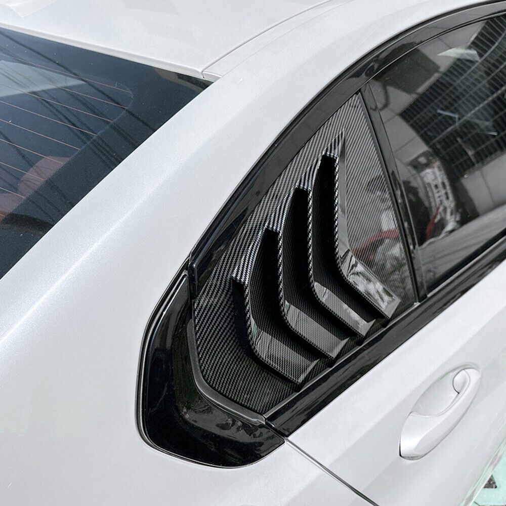 Carbon Fiber Rear Side Window Louver Cover For BMW 3 Series G20 320i ...