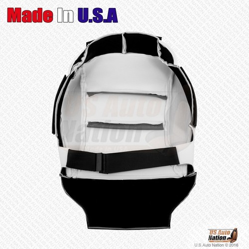 2017 - 2023 For Tesla Model 3 Driver & Passenger Bottoms-Tops Vinyl Cover White - Picture 3 of 5