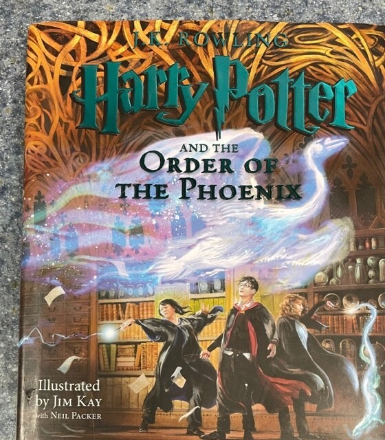 Harry Potter and the Order of the Phoenix Illustrated Edition NEW