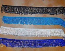 New 3" Chainette Fringe by 5 the Yard Piece Various Colors Costuming Raw Goods  