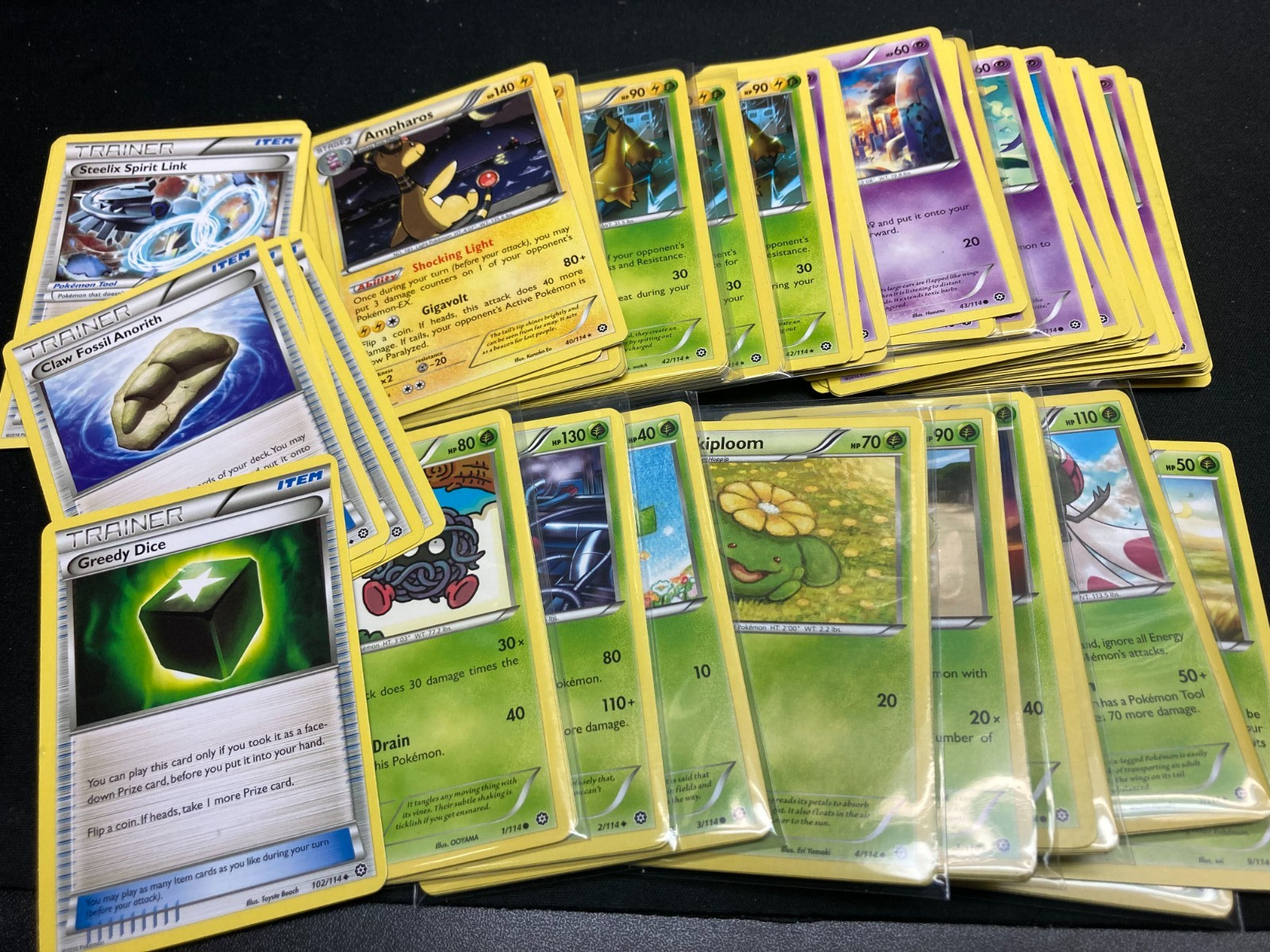 Non-Holo - 2016 Pokemon XY Steam Siege /114 Card ($2 Minimum Order Required)