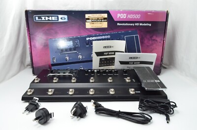 Line 6 POD HD500 Guitar Multi-Effects Processor Amp Simulator Line6 Used