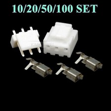 3 Pin/Way JST VH 3.96mm Crimp Connector Kits Plug Socket Terminals VH3.96 New