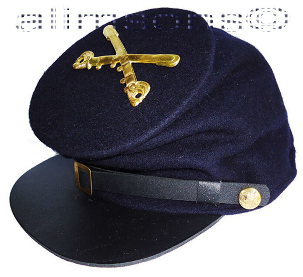 American Civil War Union Enlisted Cavalry Badged Forage Cap Hat