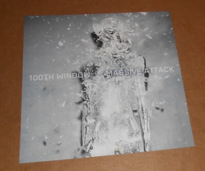 Massive Attack 100th Window Poster 2-Sided Flat Square 2003 Promo 12x12