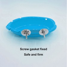 Multifunctional Bird Bath Tub Professional Parrot Food Water Feeder Bowl Hanging