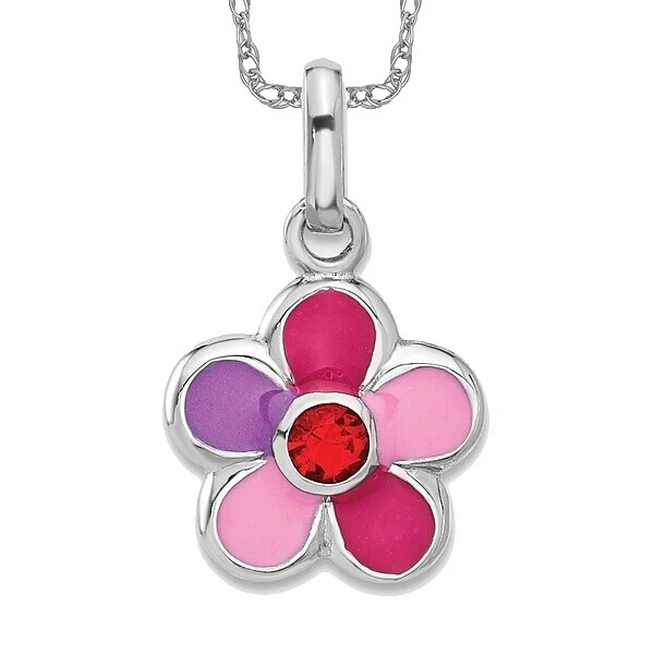 Flowers & Plants Crystal Pendant Fashion Necklaces & Pendants