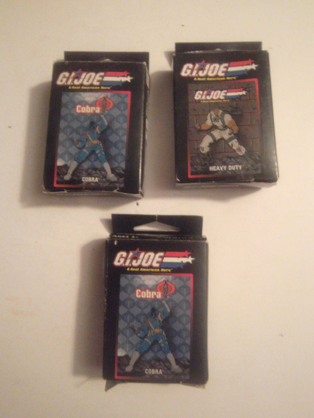 Set Of 3 2002 Hasbro/MB GI Joe A Real American Hero 50 Piece Mini Puzzle Each