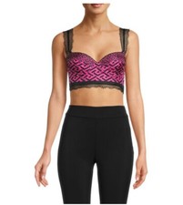 VERSACE AUTHENTIC SILK BUSTIER/CROP TOP