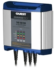 GUEST ON-BOARD BATTERY CHARGER 30A 12V 3 BANK 120V 2731A