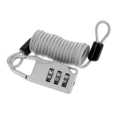 Anti-theft Wire Rope Baby Travel Adjustable Steel Cable Lock - Main Image