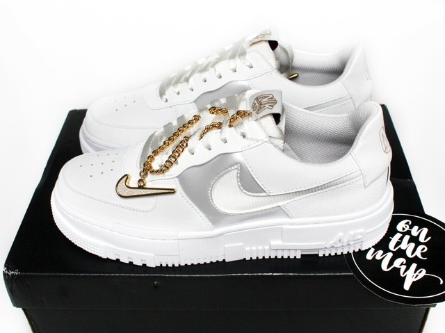 nike air force 1 cr7 golden patchwork