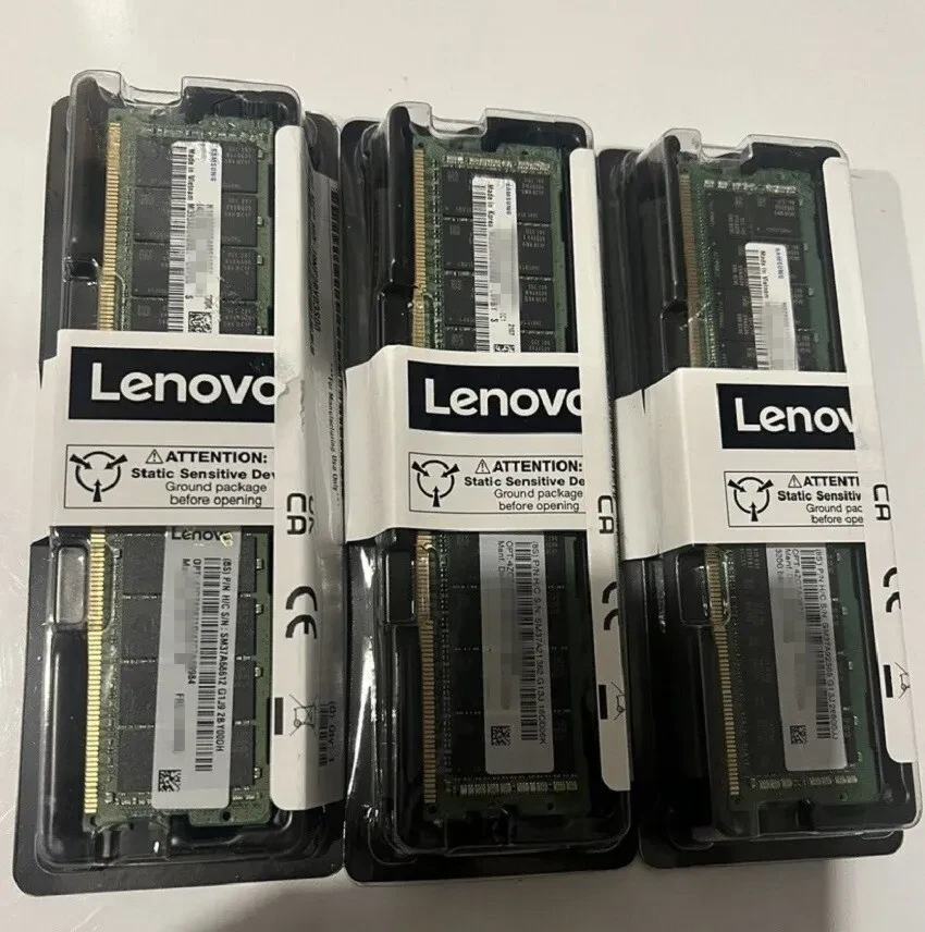 NEW 4X77A77029/4X77A81437 Lenovo 16GB 1Rx8 DDR5 PC5-4800 RDIMM Server Memory - Image 2 of 4