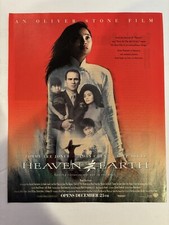 Vtg 1990s AD, Heaven & Earth Movie , Tommy Lee Jones, Joan Chen, Hiep Thi Le