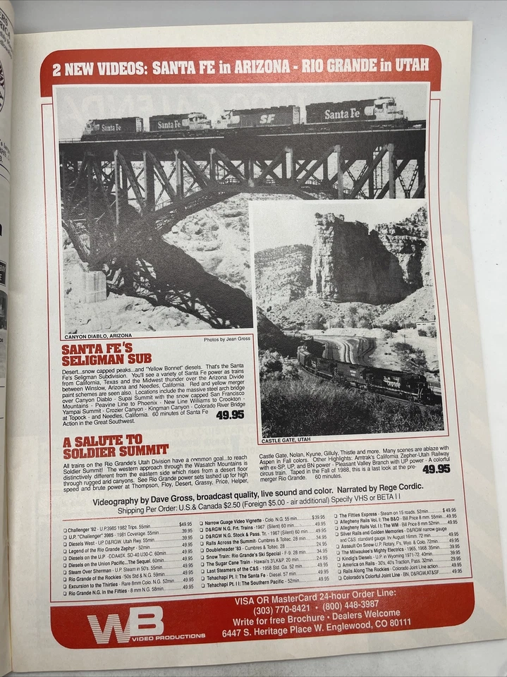 Trains Magazine The Magazine of Railroading 1990 January - Image 2 of 4