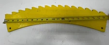Saw Head Knife Yellow 1 ft L x 4"W fits Kemper for Harvester