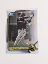 2022 1st Bowman Chrome prospects Zayed Salinas bcp-122 San Diego padres 