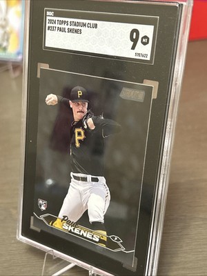 PSA 10 Gem Mint Baseball Card 2024 Topps Stadium Club Paul Skenes