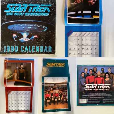 STAR TREK Vintage Calendar Collection | eBay