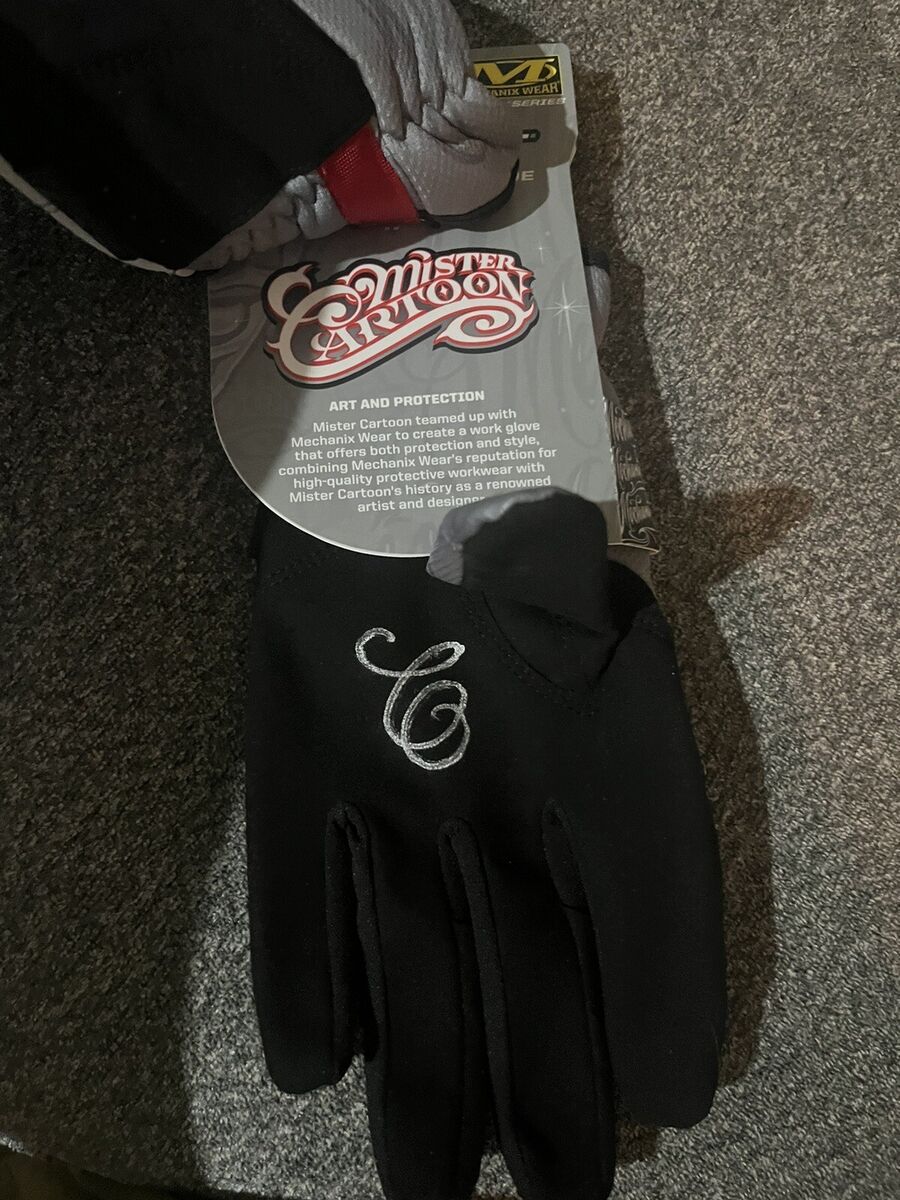 Mister Cartoon Signed Mechanix Wear Fastfit Gloves Brand New Mister Cartoon Signed Mechanix Wear Fastfit Gloves Brand New