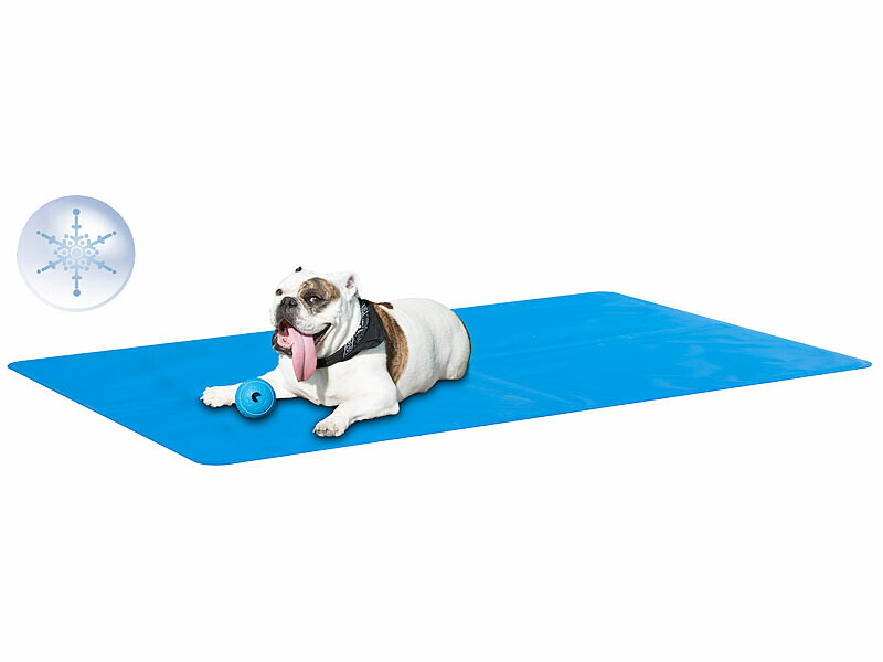 Tapis rafraîchissant pour chiens et chats 120 x 75 cm SweetyPet couchage frais animaux