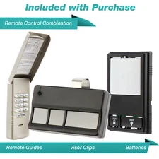 For Liftmaster Sears Garage Door Keypad 740CB 66LM + Visor Remote 83LM + 78LM