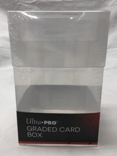 NEW Ultra Pro Card Storage Box for PSA Graded Trading Cards Toploaders 15449 