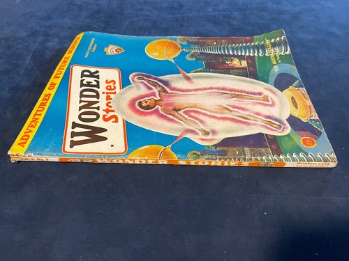ADVENTURES OF FUTURE SCIENCE WONDER STORIES 1933 THE MOON TRAGEDY VOL1, # 5 - Picture 6 of 11