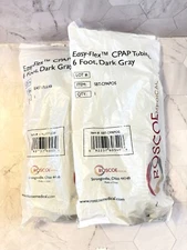 2 Roscoe Easyflex 6-Feet CPAP Tubing Gray Easy-Flex Tubes Hoses