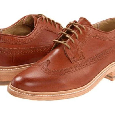 NIB Women s Frye Oxford James Wingtip, Cognac, 5.5M | eBay display picture 3