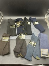 Men  s Vintage Gold Toe Socks 9 Pr Sz 10-13 NOS