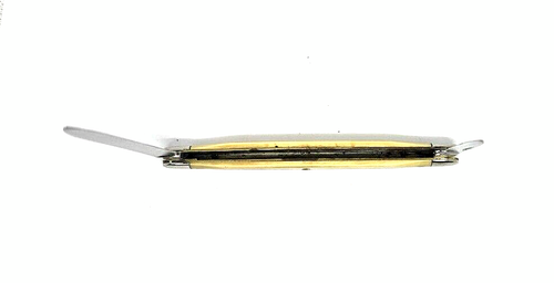 Vintage 2 Blade 'Mellon Tester' Folding Pocket Knife Unusual - #818 - Picture 6 of 6