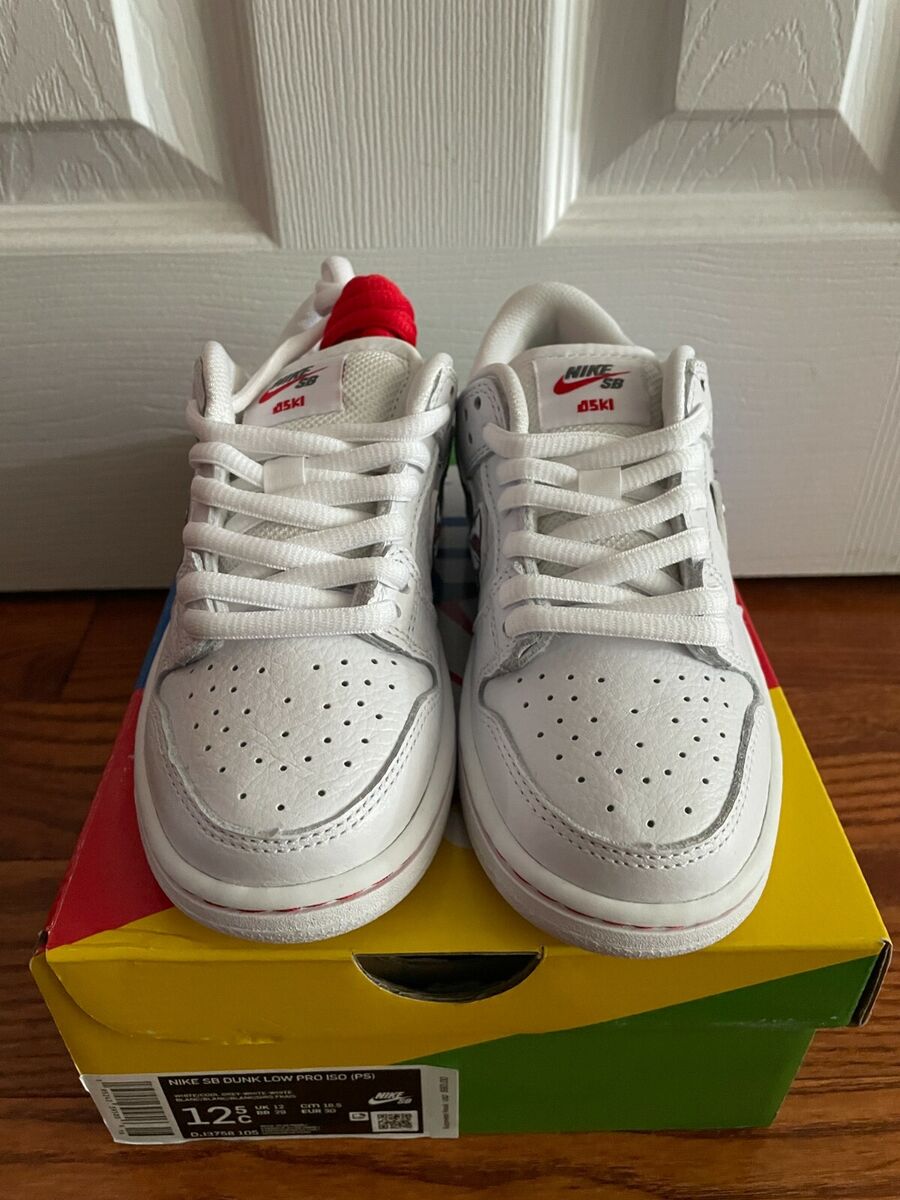 Nike SB Dunk Low Oski Great White 12.5c PS DJ3758-105 2022 Nike SB Dunk Low Oski Great White 12.5c PS DJ3758-105 2022