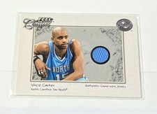Fleer Vince Carter Jersey Card North Carolina