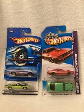 Hot Wheels ~ Plymouth Barracuda ~ ‘70 Hemi Cuda ~ MOPAR ~ Muscle Mania ~ 4 ct