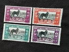 RARE SPM 1942 FNFL FRANCE LIBRE Postage Due Set Reproduction Stamp sv