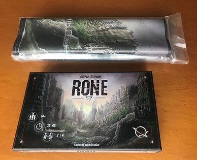 RONE + 2 PLAYMATS + EXTRA - Brettspiel - Board Game - Kickstarter KS