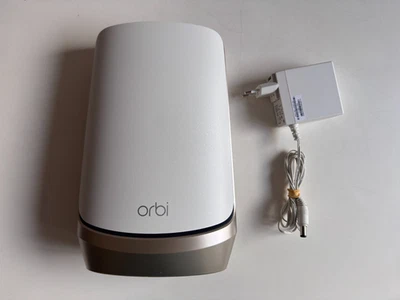 Netgear Orbi WiFi-Mesh 6e-Quadband RBSE960W Satellite AX11000 White - Bild 1 von 2
