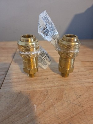 DIXON Valve 4DM3-B Male Threaded Coupler D-series 1/2'' Body 3/8''-18 Thread Qty 2