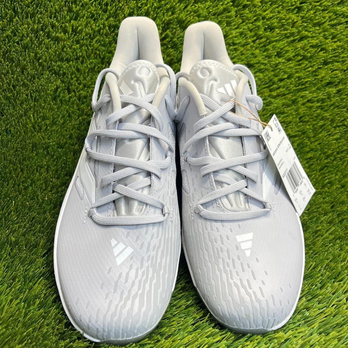 Adidas Adizero Afterburner 9 Mens Size 7 Gray White Running