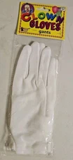 Forum Novelties Adult Clown Gloves Costume Accessory White One Size V0396