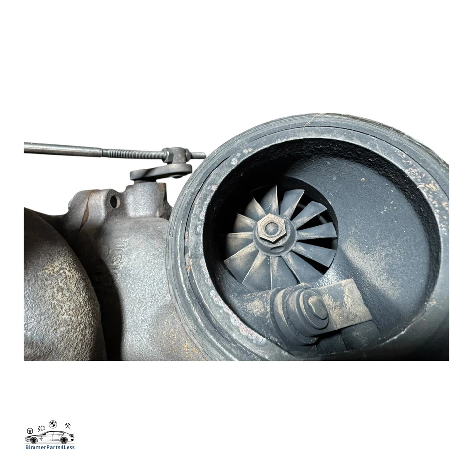 BMW E60 E63 E90 335d 3.0sd M57N2 Turbolader Turbo 7796355 Ersatzteile oder Reparatur - Bild 4 von 4